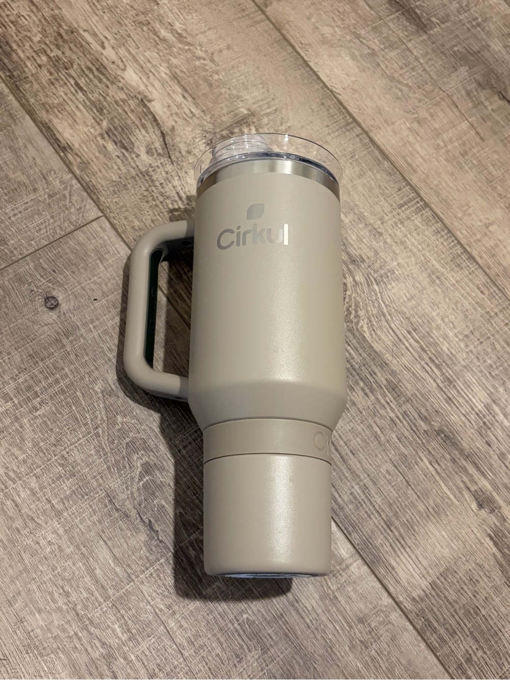 Tan Cirkul Travel Mug with Handle - 40oz
